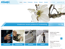 Tablet Screenshot of kovax.nl