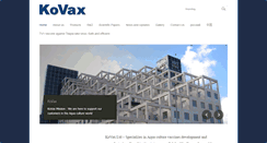 Desktop Screenshot of kovax.co.il