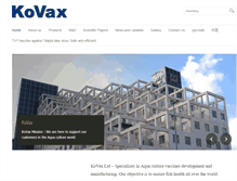 Tablet Screenshot of kovax.co.il